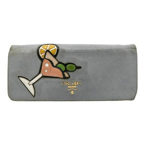 Prada Martini Light Blue Leather Wallet